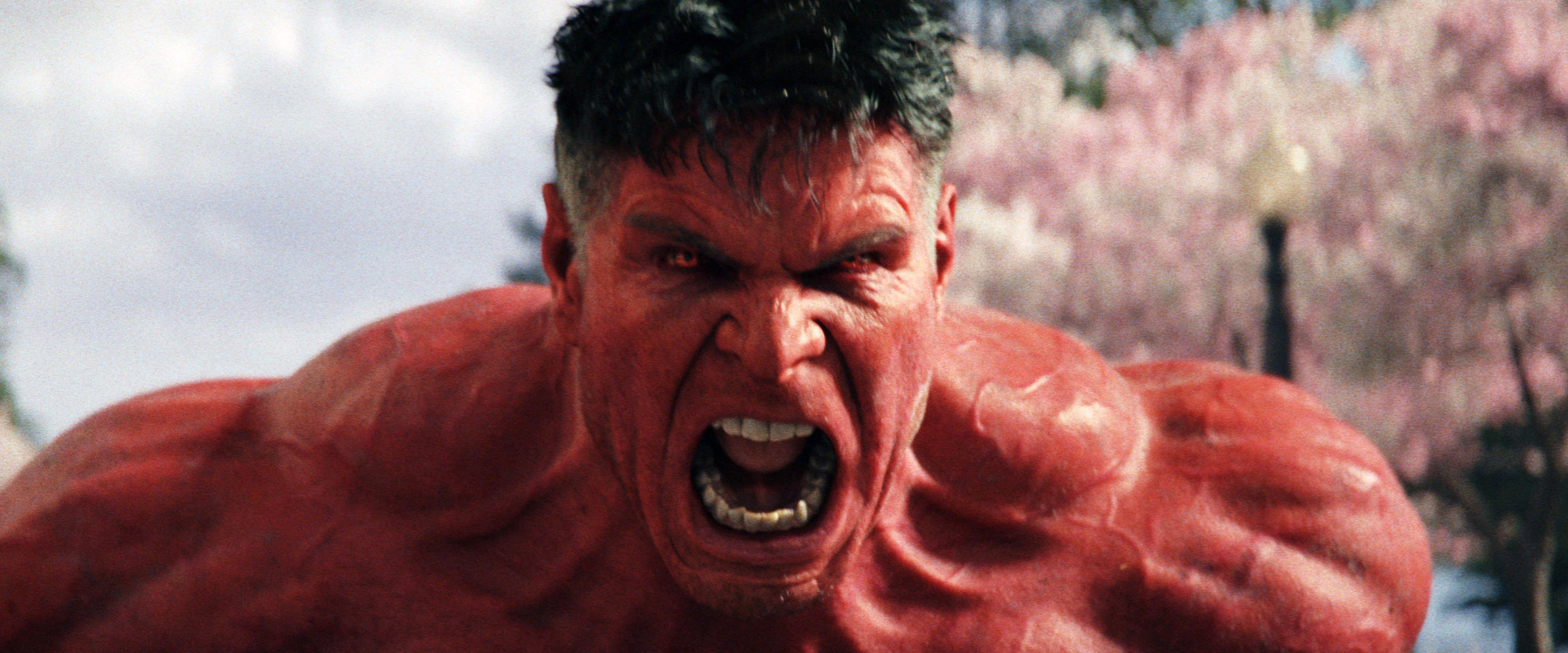 The Red Hulk Captain America: Brave New World 2025 movie poster featuring Harrison Ford