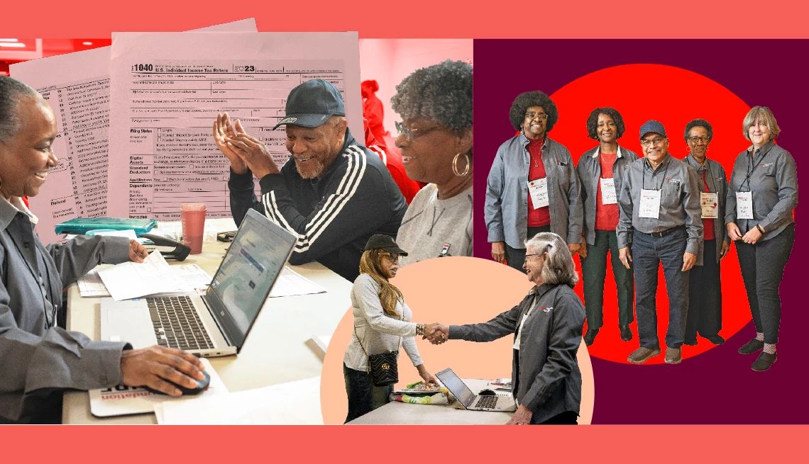 Grupos de voluntarios de AARP