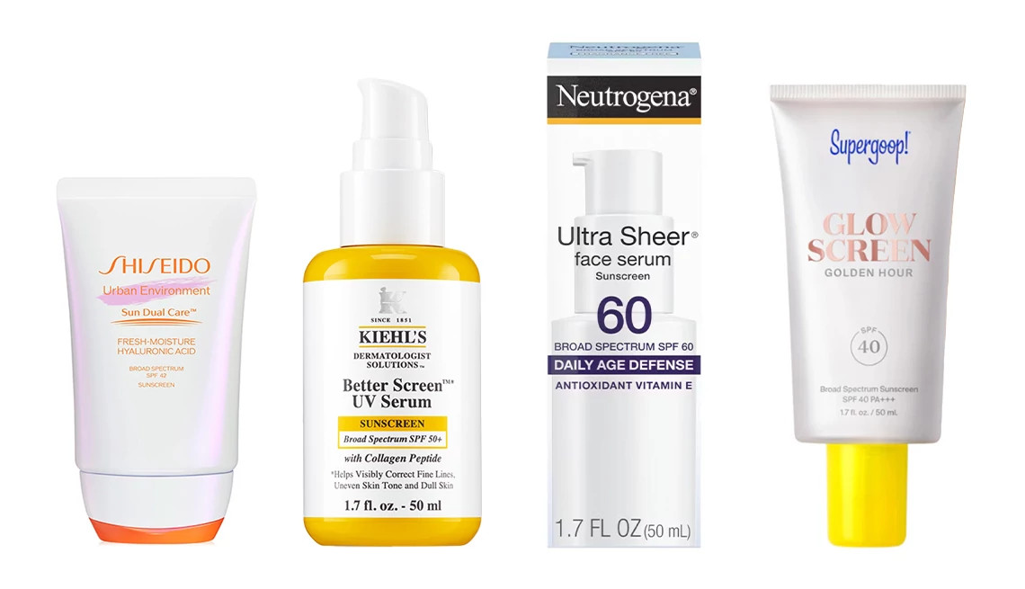 different cosmetic products