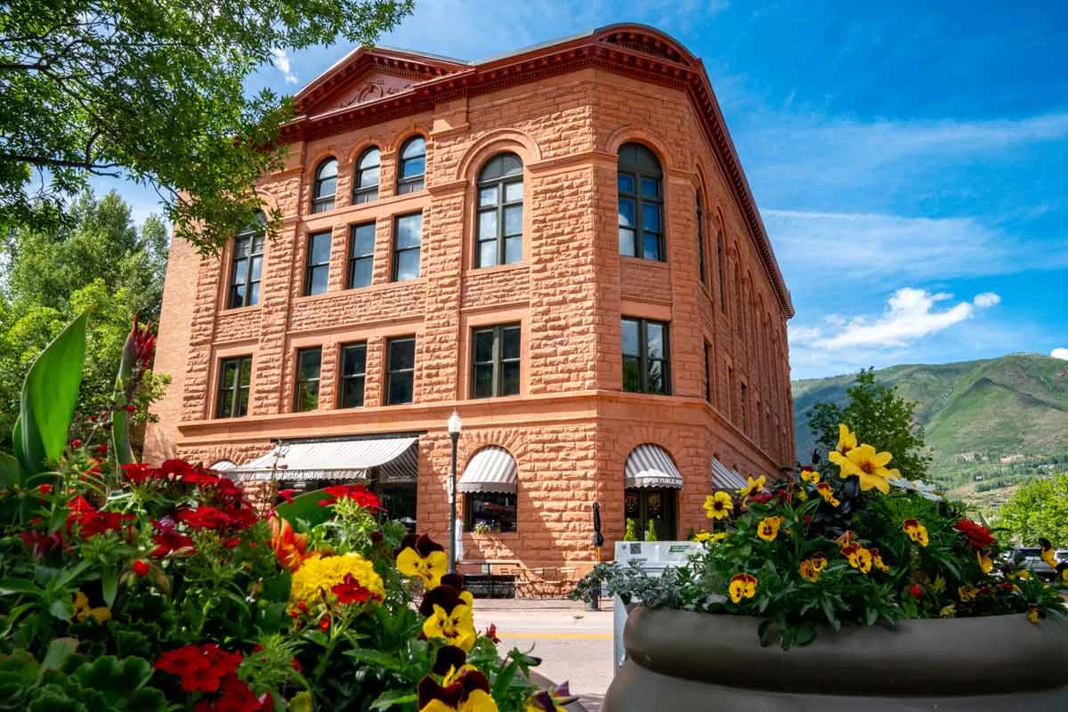 Exterior of Wheeler Opera House