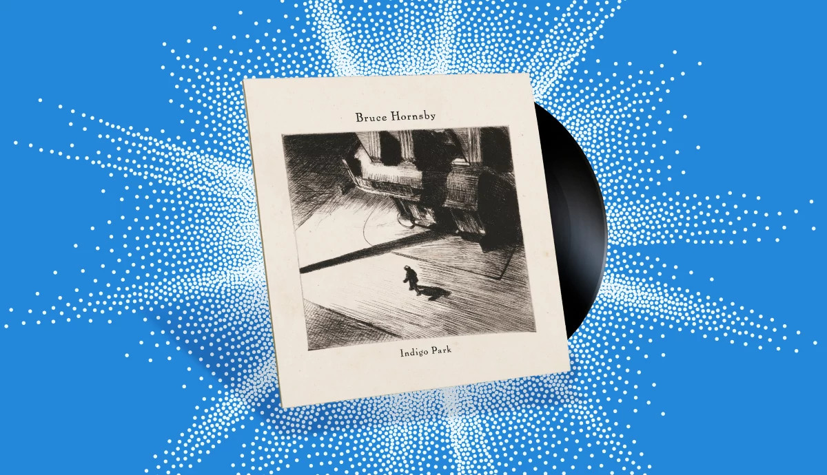the cover of the album indigo park by bruce hornsby