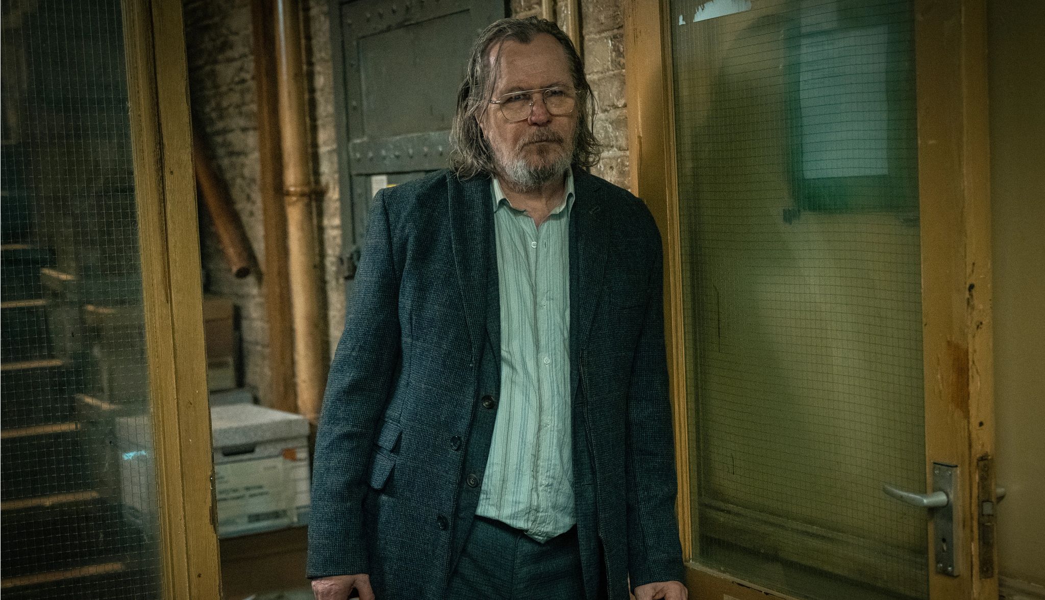 'Slow Horses' Gary Oldman en una escena de 'Slow Horses'.