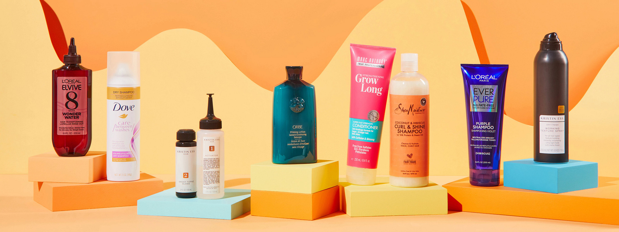 Best inexpensive hair products for the summer.