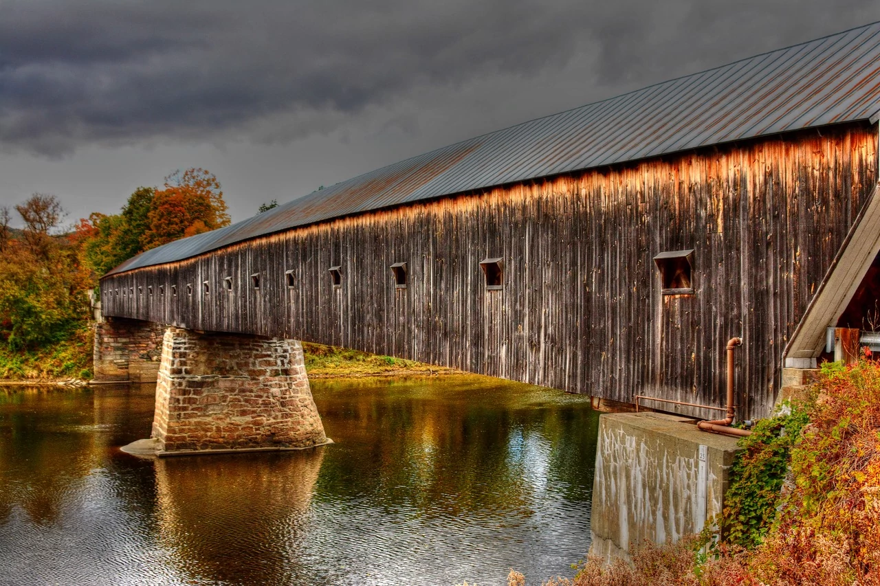the Cornish-Windsor Covered Bridge