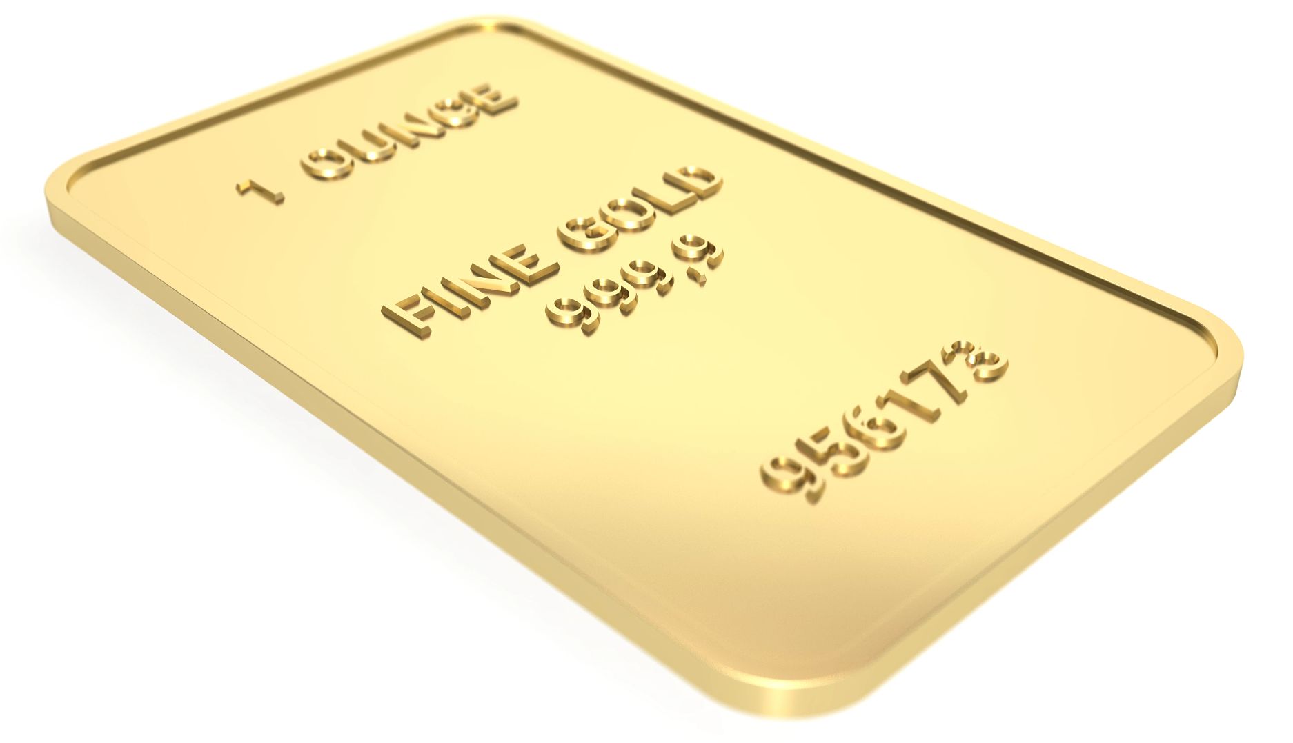 a drawing of a gold bar