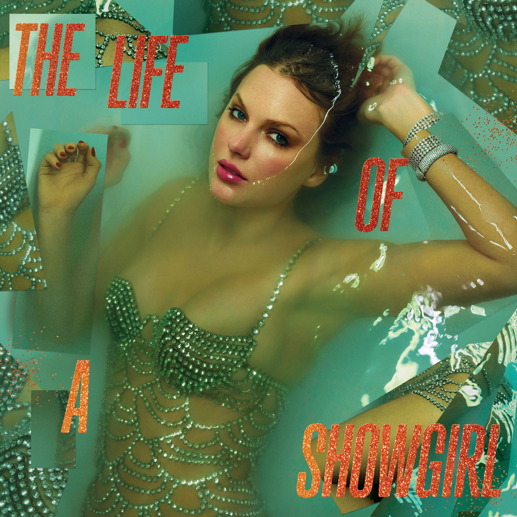 Taylor Swift Pays Tribute to Icons on New Album the cover of the album life of a showgirl by taylor swift