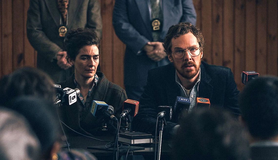 Gaby Hoffmann y Benedict Cumberbatch en "Eric".