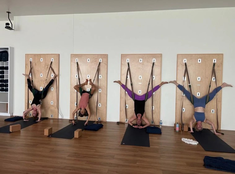 women practicing pilates at The Feisty Menopause Performance Retreat