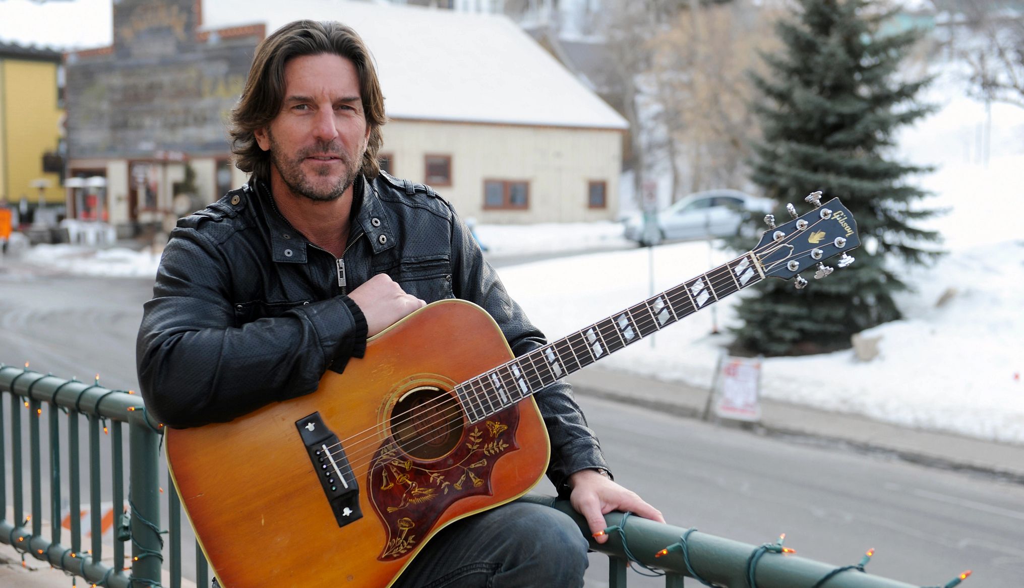 Songwriter Brett James, 57, Dies in a Plane Crash singer songwriter brett james poses with a guitar