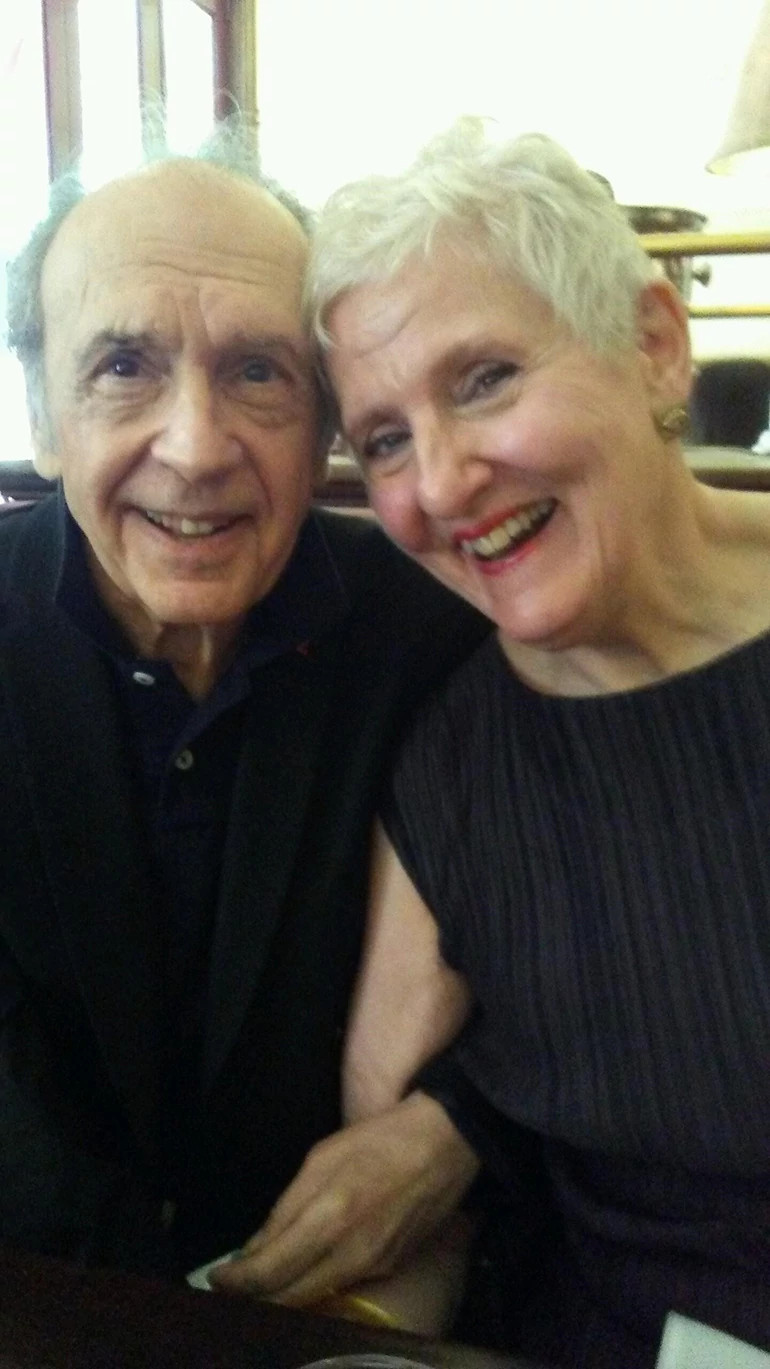 Nicky Zane and Mary Lou Falcone are shown in a photograph.