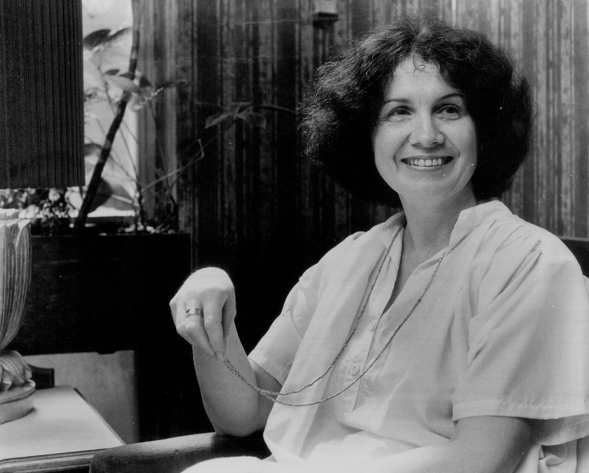 Alice Munro dies at 92 Alice Munro in nineteen seventy nine