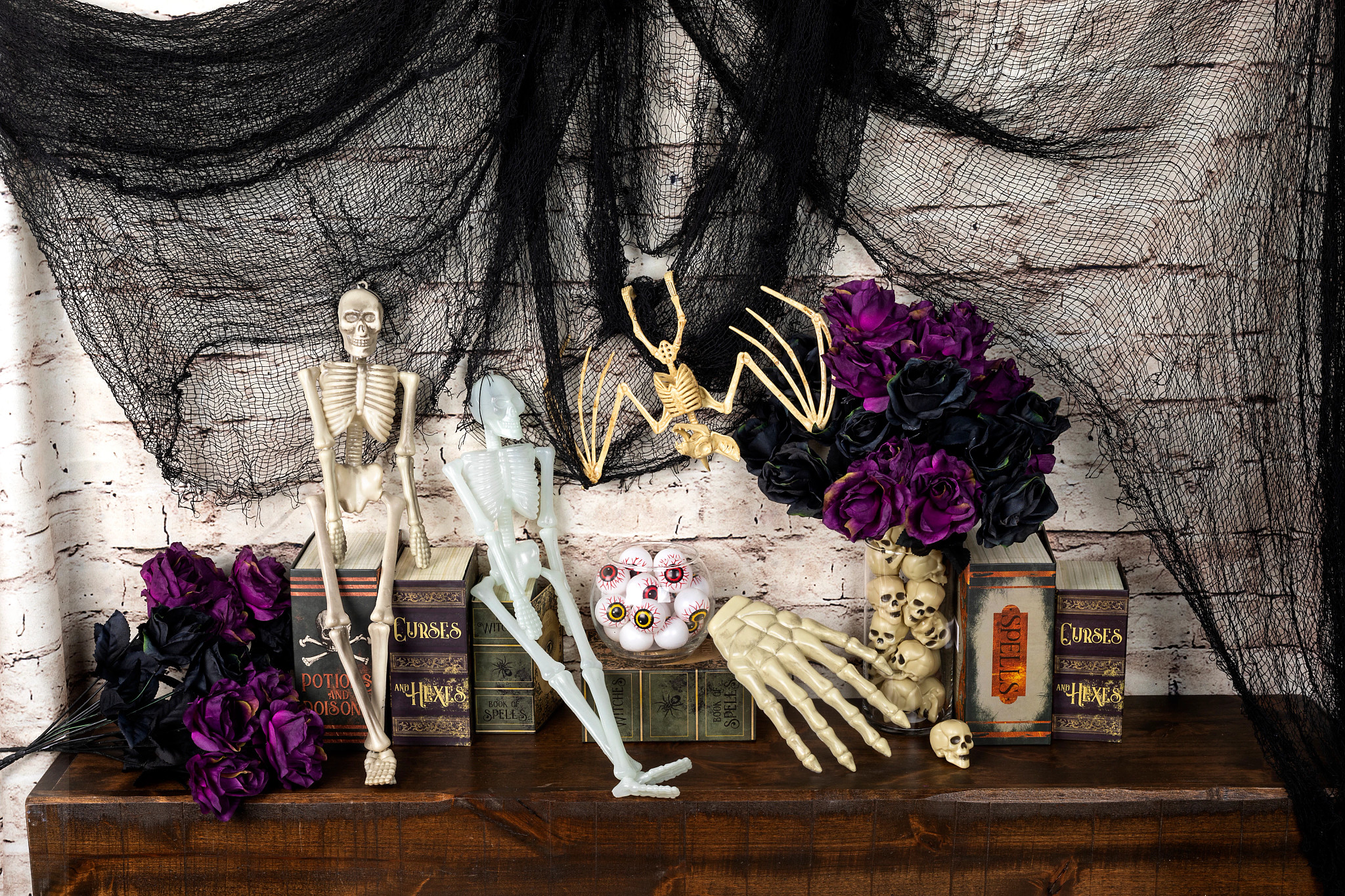 Ideas económicas de decoración para Halloween, image size:2021x1161