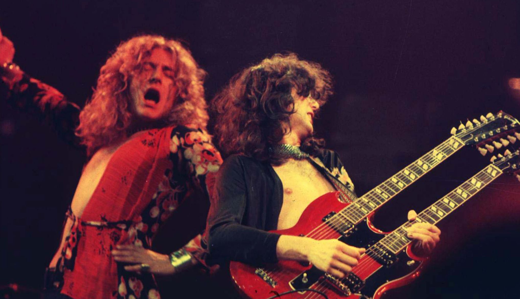 Led Zeppelin robert plant and jimmy page of led zeppelin