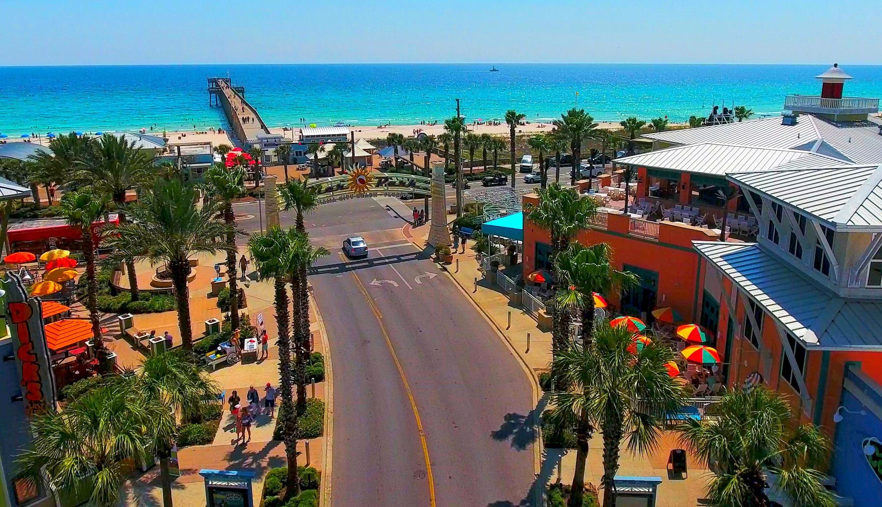 Multigenerational Trips an aerial view of panama city beach