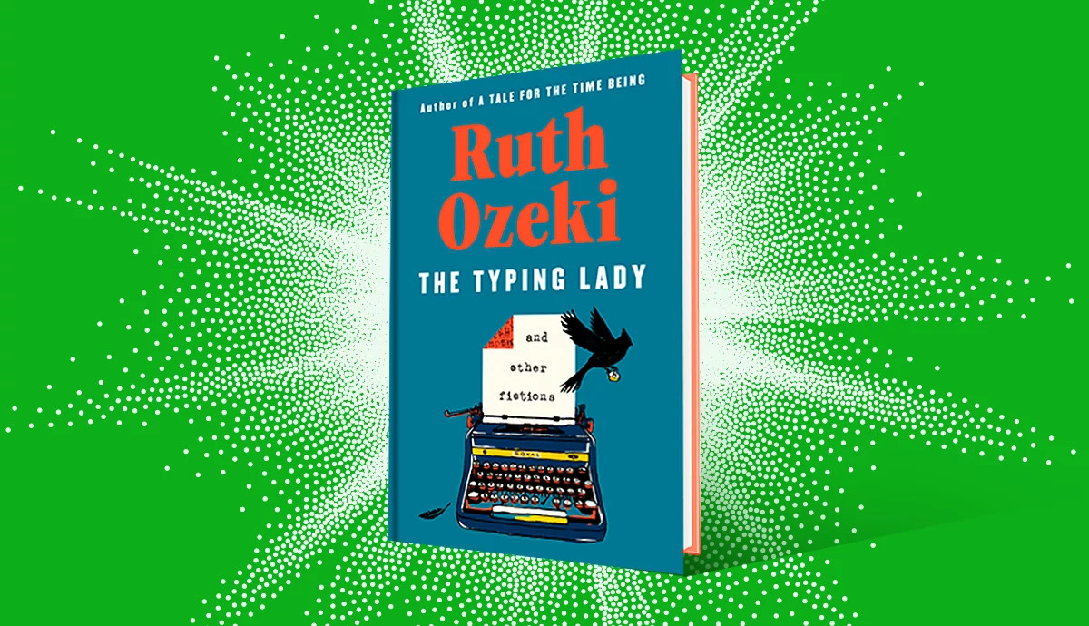 the cover of the book the typing lady