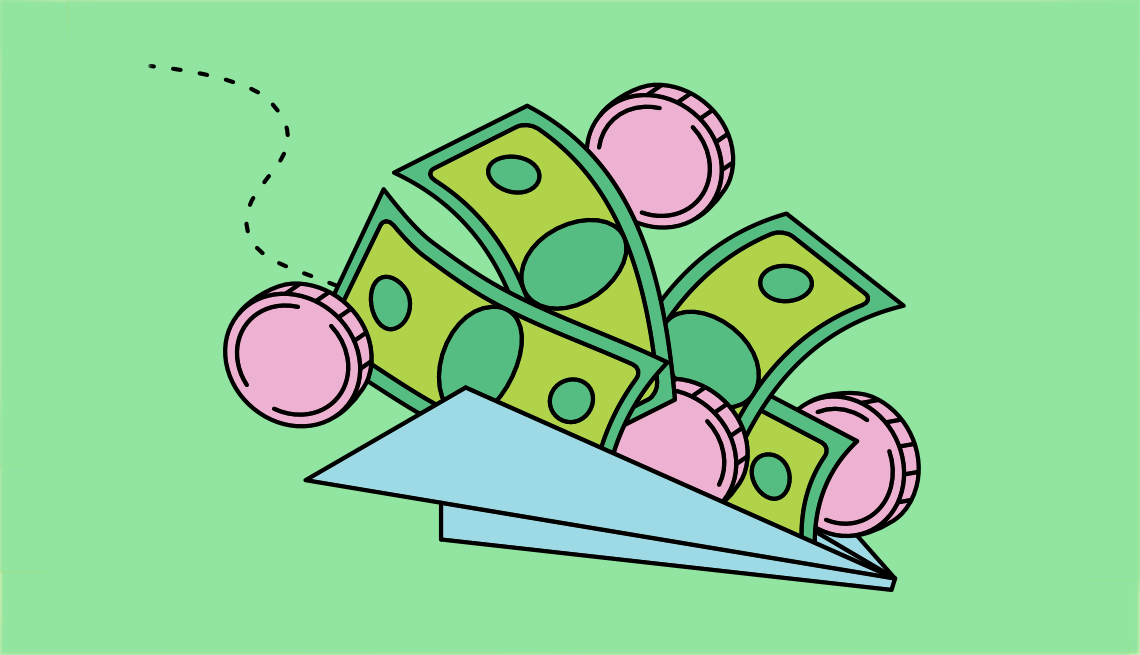 Your Guide to the Latest Digital Money Tools a paper airplane with money flying out of it