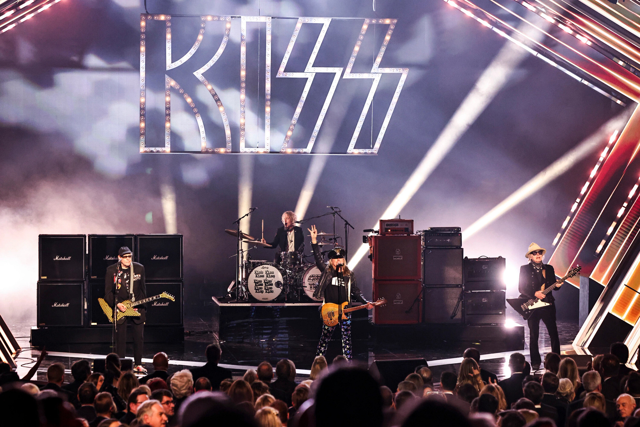 cheap trick performing onstage at the 2025 kennedy center honors