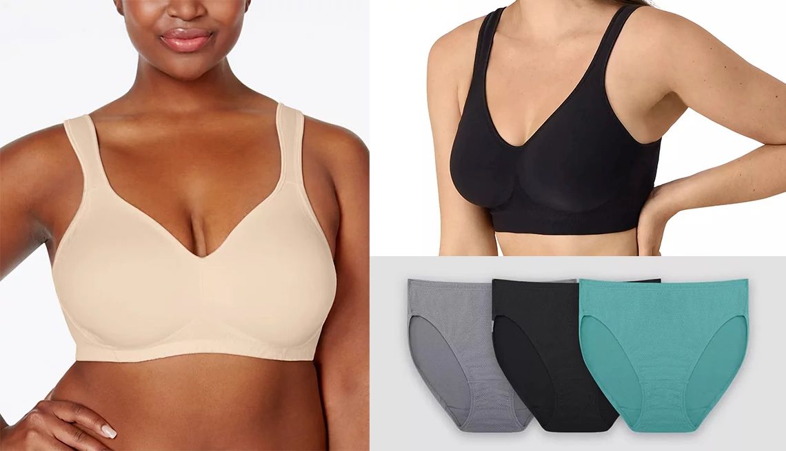 How to Dress for a Summer Heat Wave a collage with women's underwear