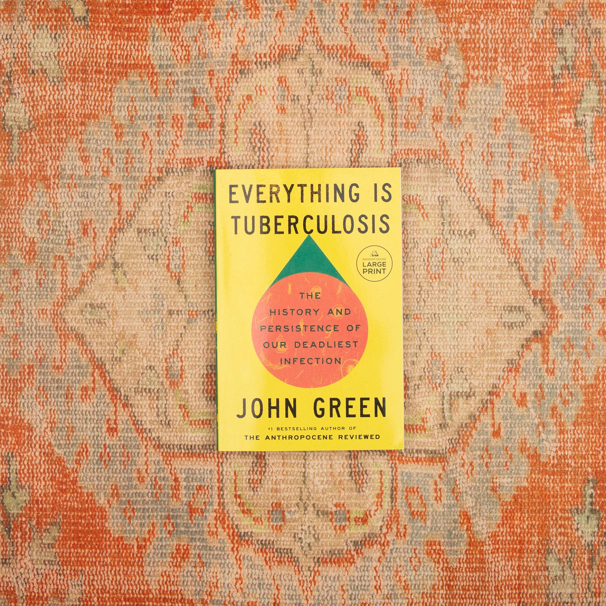 the cover of everything is tuberculosis by john green