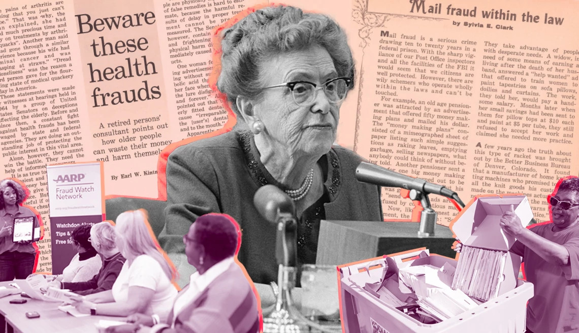 a collage of doctor ethel percy andrus and other a a r p members