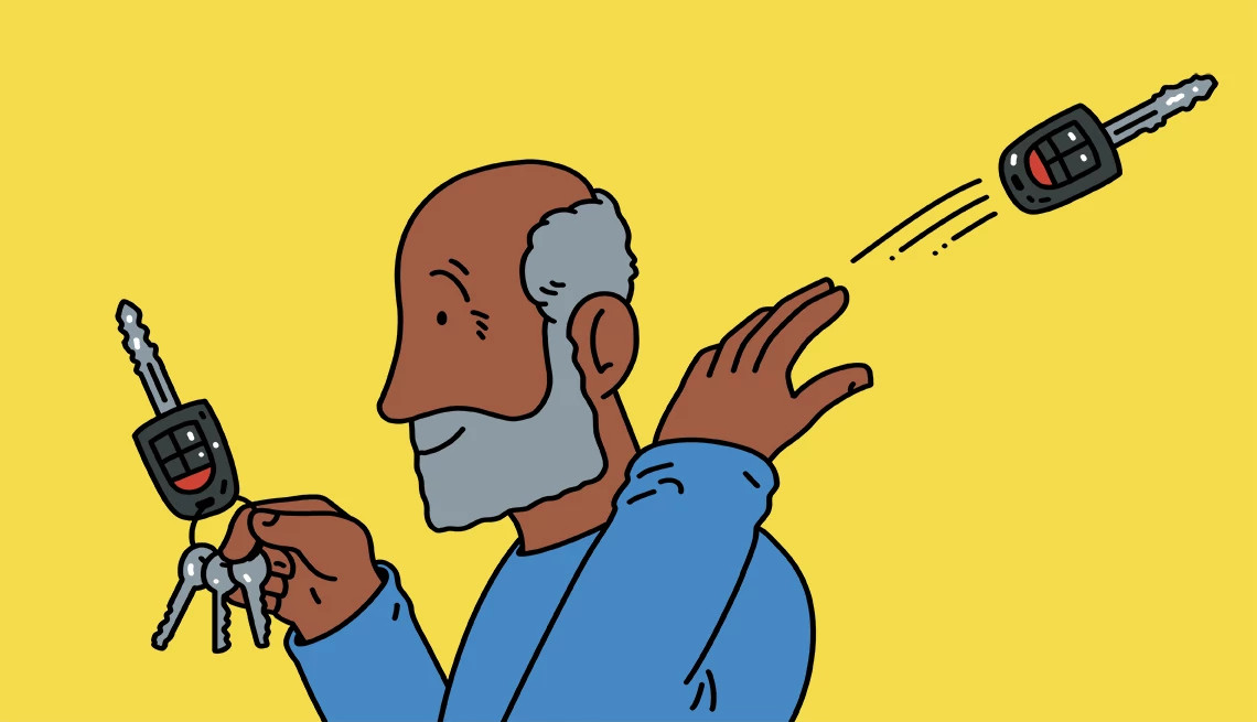 going down to one car