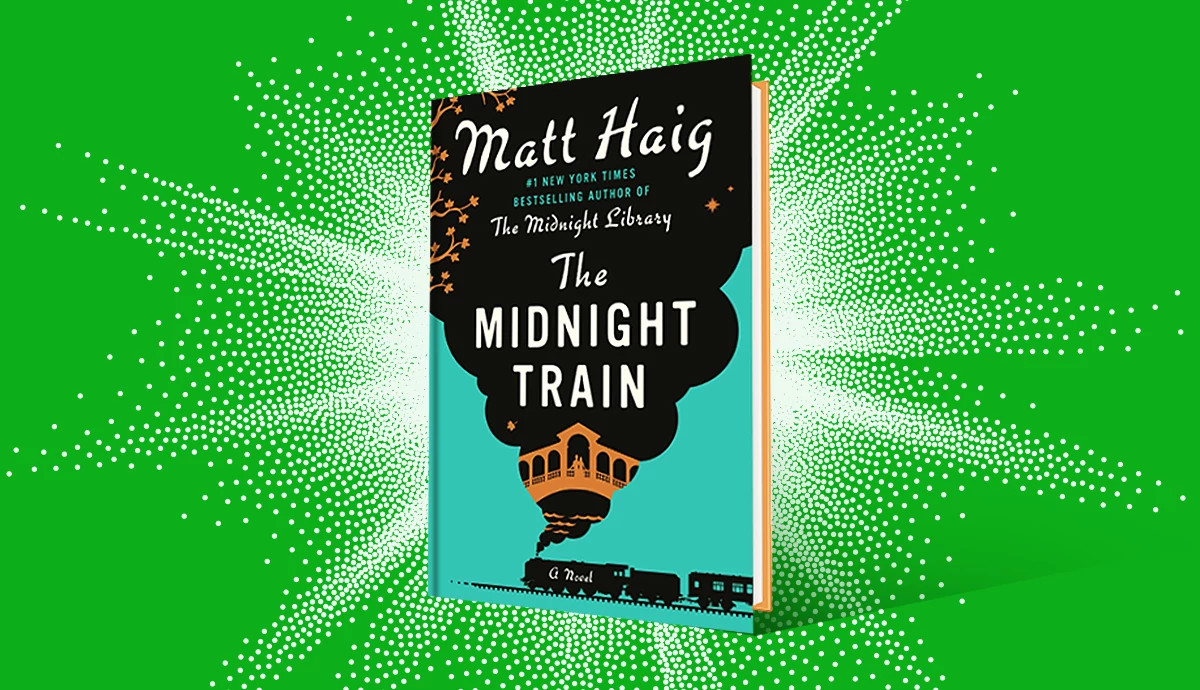 the cover of the book the midnight train