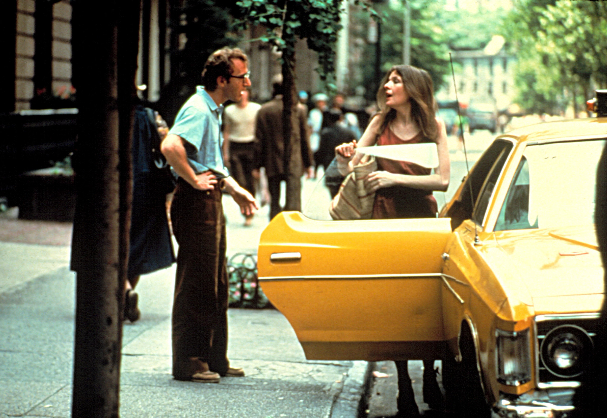 a still of diane keaton and woody allen in the annie hall movie