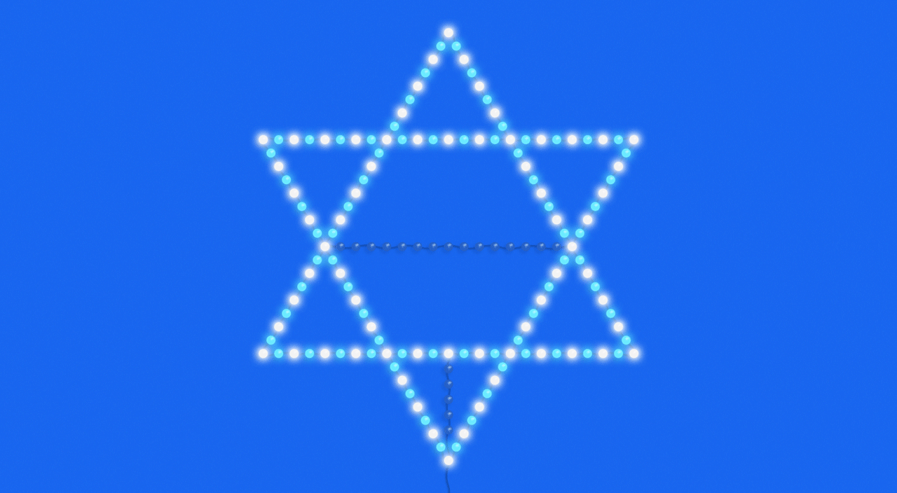 When christmas lights outshine hanukkah, we cook together | members only