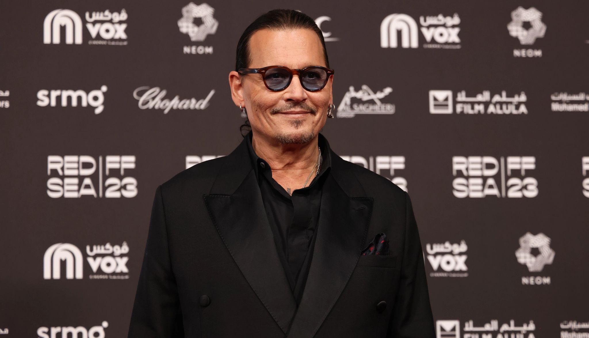 Johnny Depp Johnny Depp attends the opening night screening of HWJN at the Red Sea International Film Festival 2023 in Jeddah, Saudi Arabia