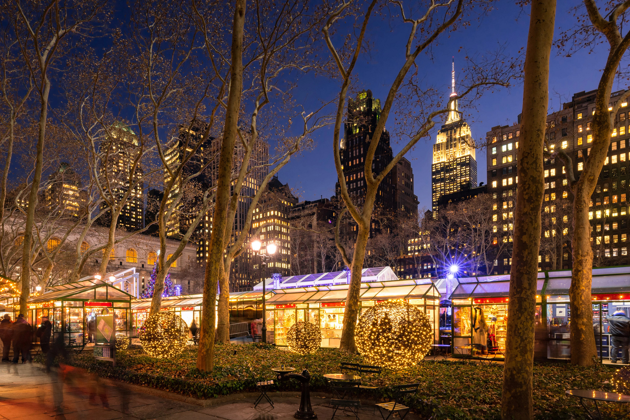 Bank of America Winter Village at Bryant Park in New York City