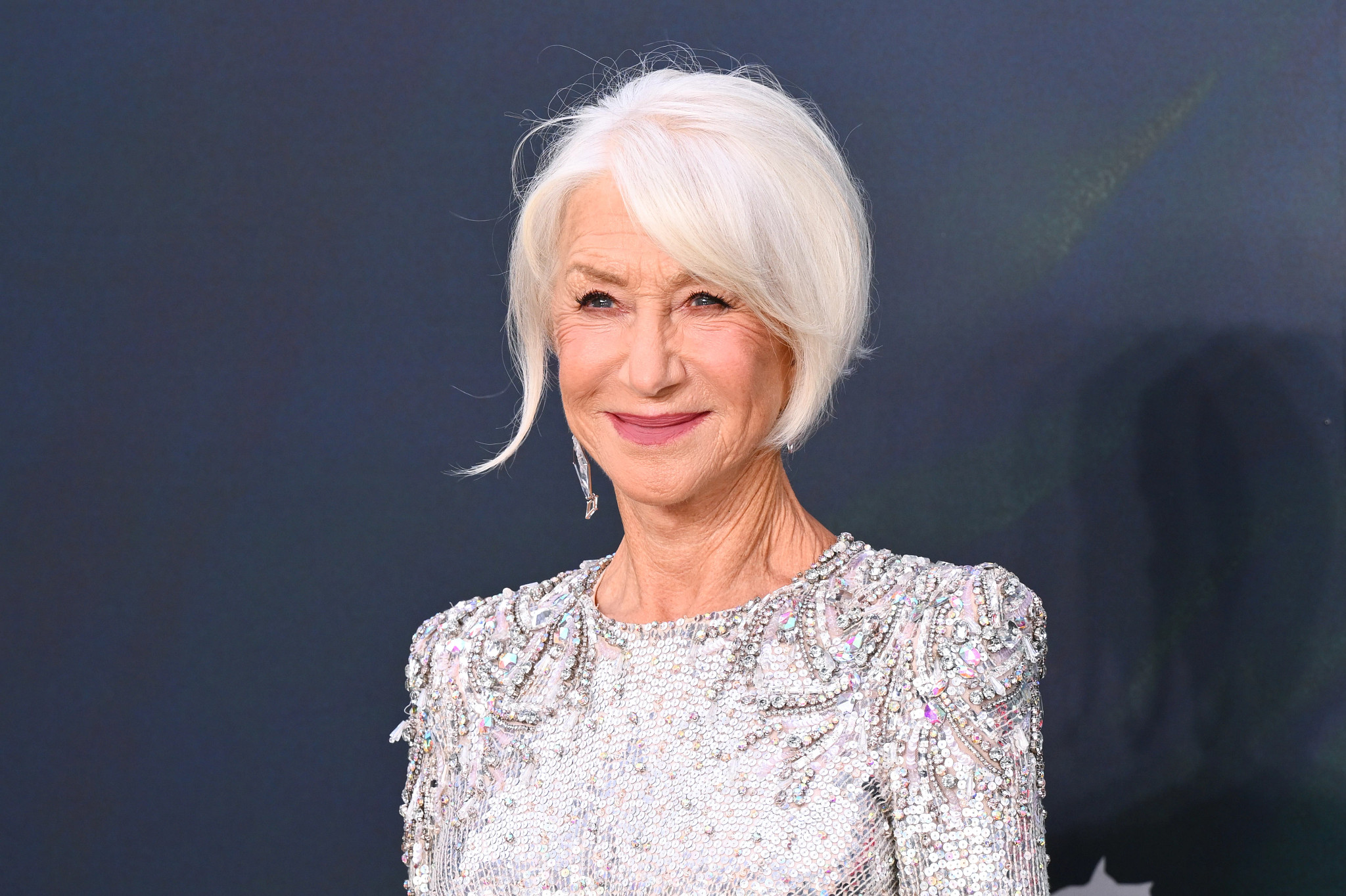 Helen Mirren smiling at an event