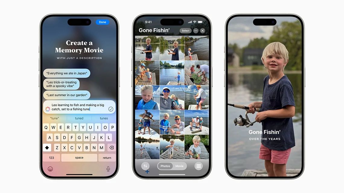 Apple memory movie apple intelligence memory movie