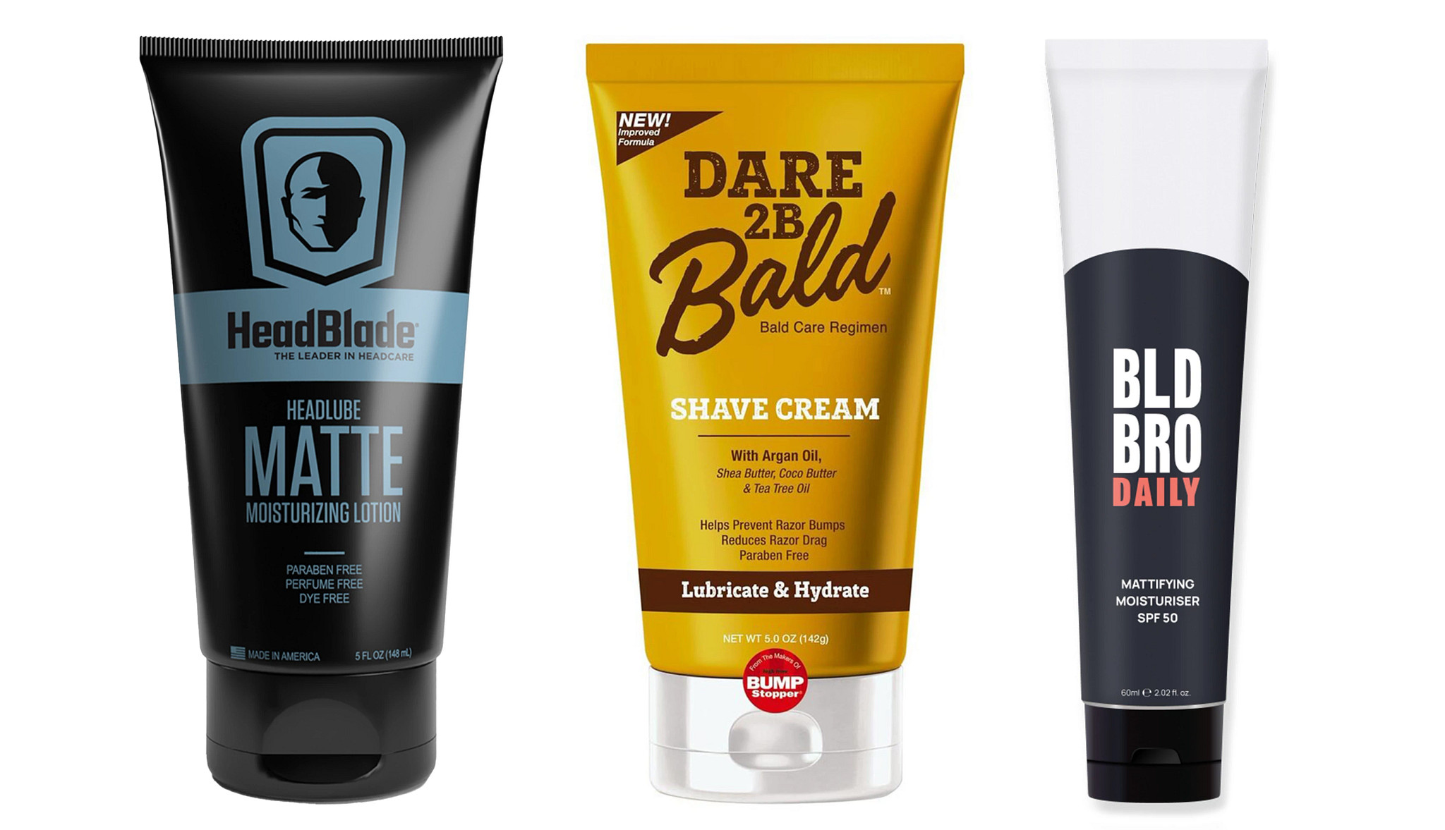 a collection of scalp care products