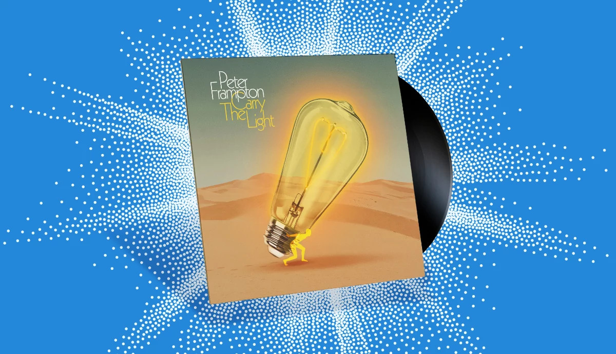 the cover of the album carry the light by peter frampton