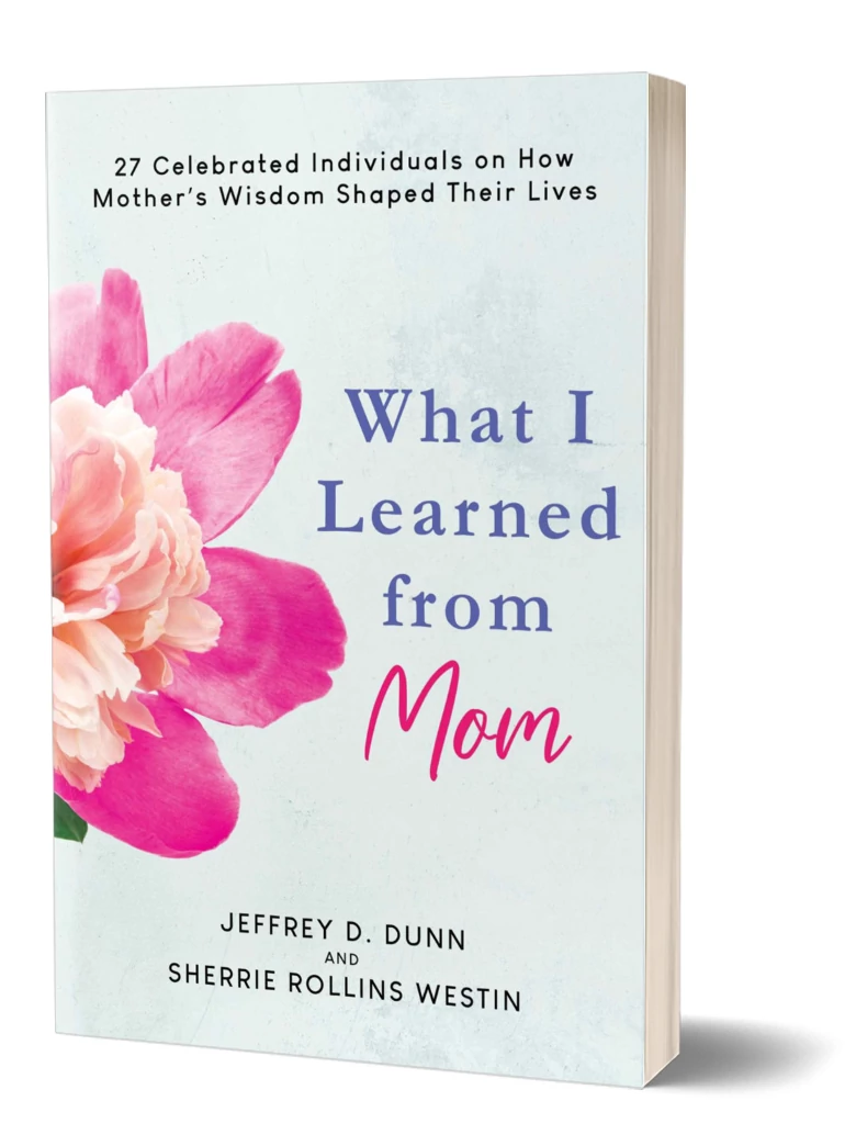 the cover of the book what i learned from mom