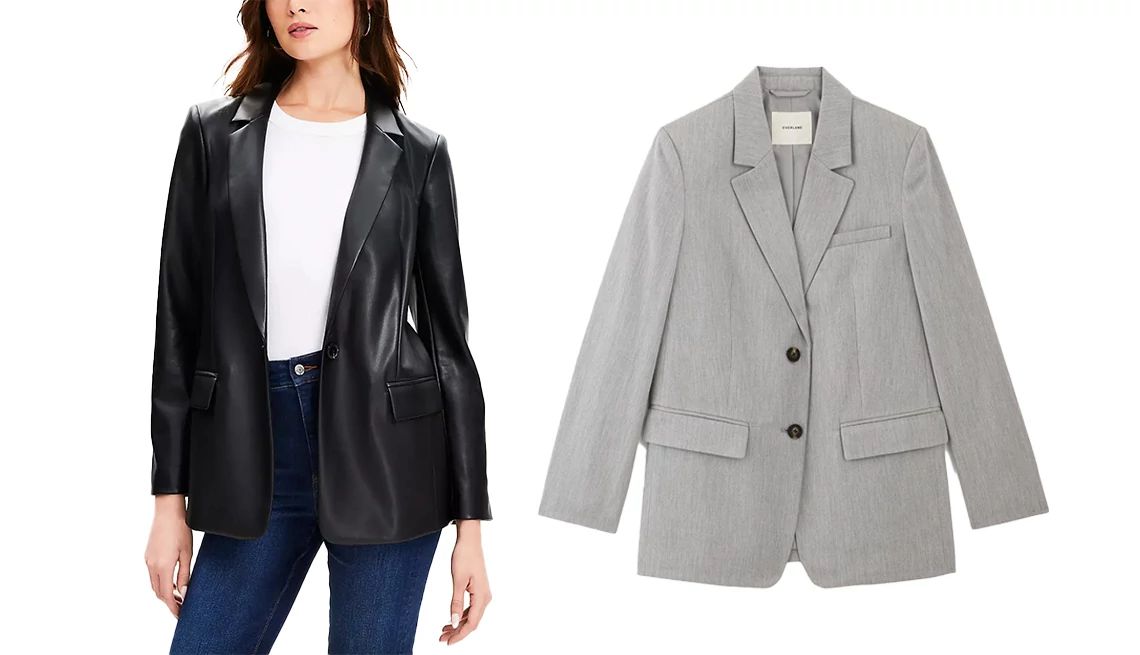 Best Blazers for Women Over 50 different blazers
