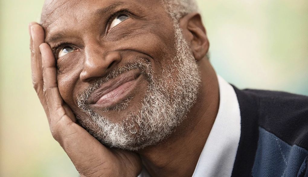 Daydreaming may help fuel innovation An up-close view of a man with his head in his hand