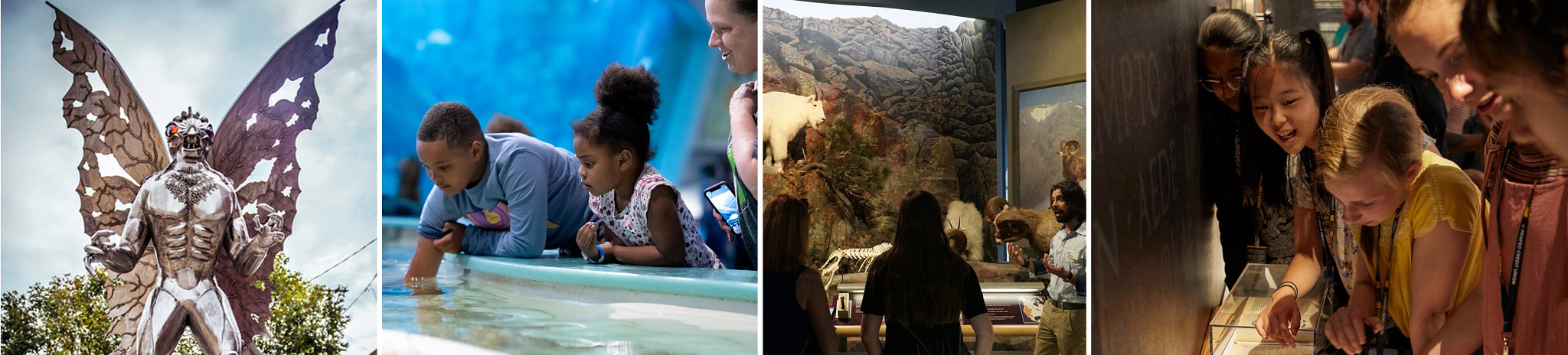 the Mothman Museum, Discovery World, the Draper Natural History Museum and International Spy Museum