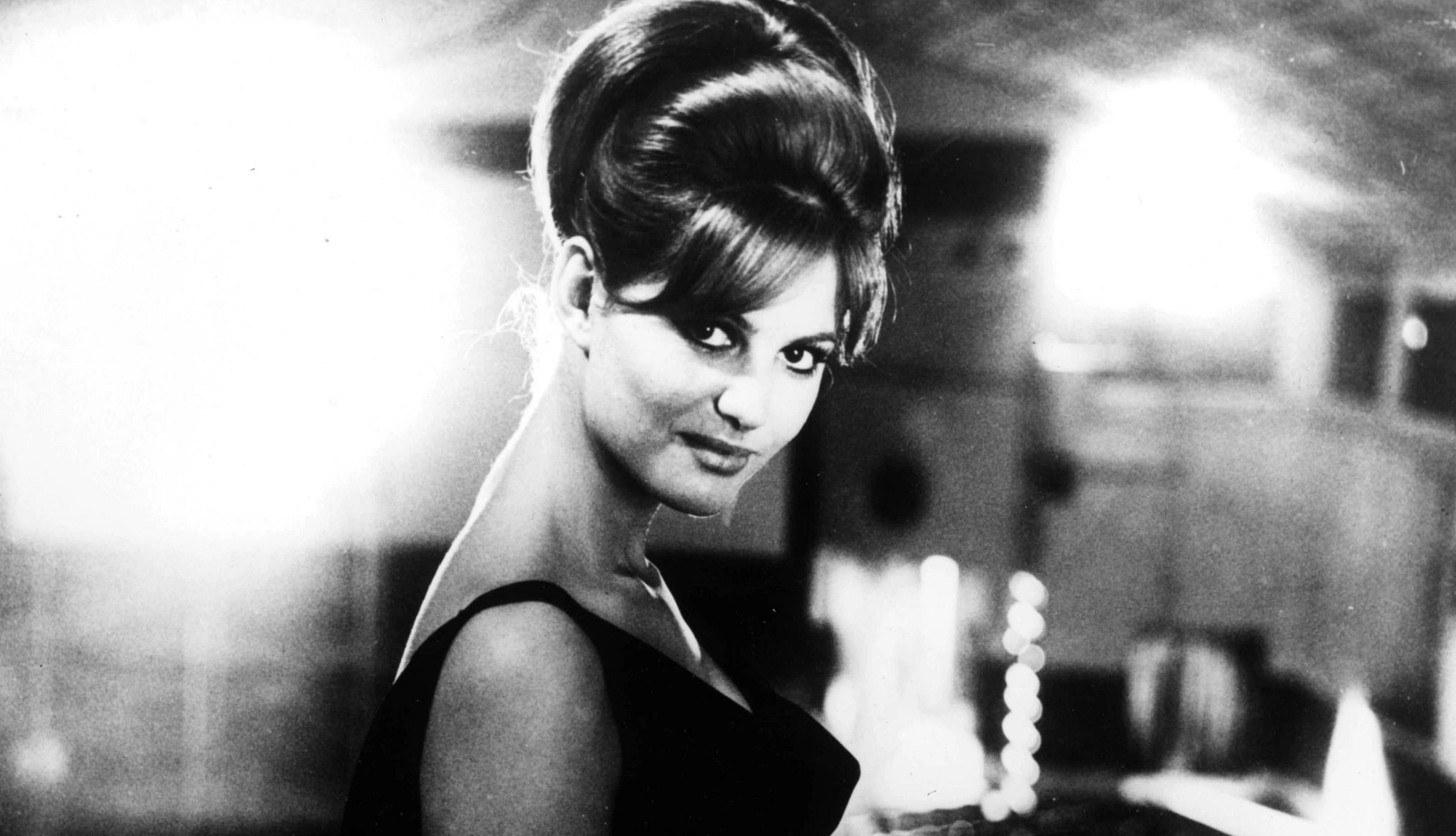 Actor Claudia Cardinale, Who Appeared in More Than 100 Productions, Dies at 87 a black and white picture of a young claudia cardinale