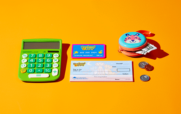 gif of kid friendly budget tools