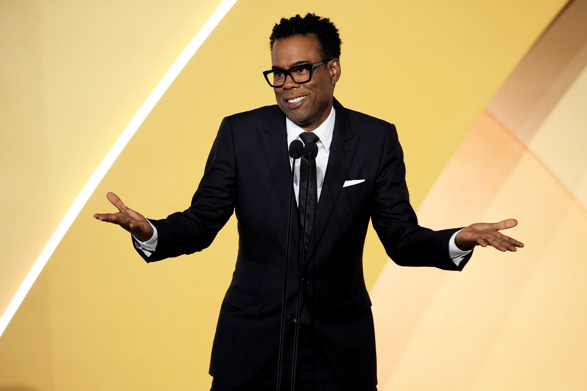 Chris Rock speaks at the Toronto International Film Festival