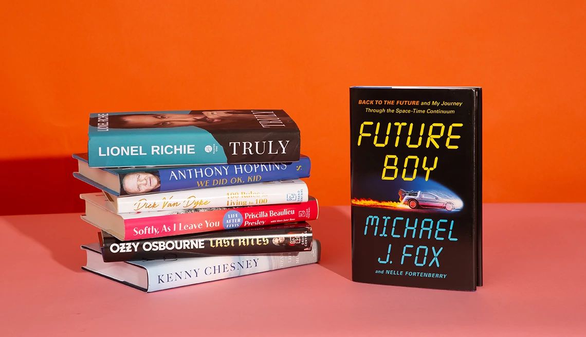 12 Big Celebrity Memoirs for Fall the cover of future boy by michael j fox