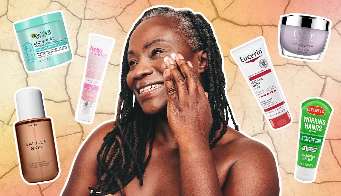 Winter Skin Updates different cosmetic products