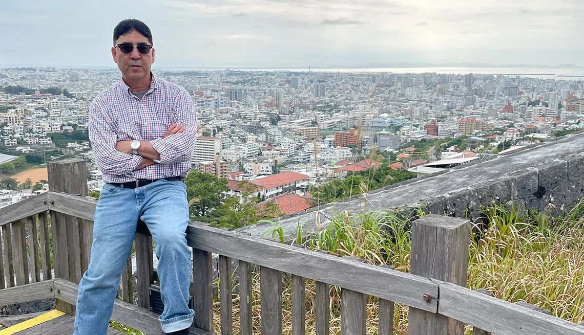 Jon Arakaki in Okinawa