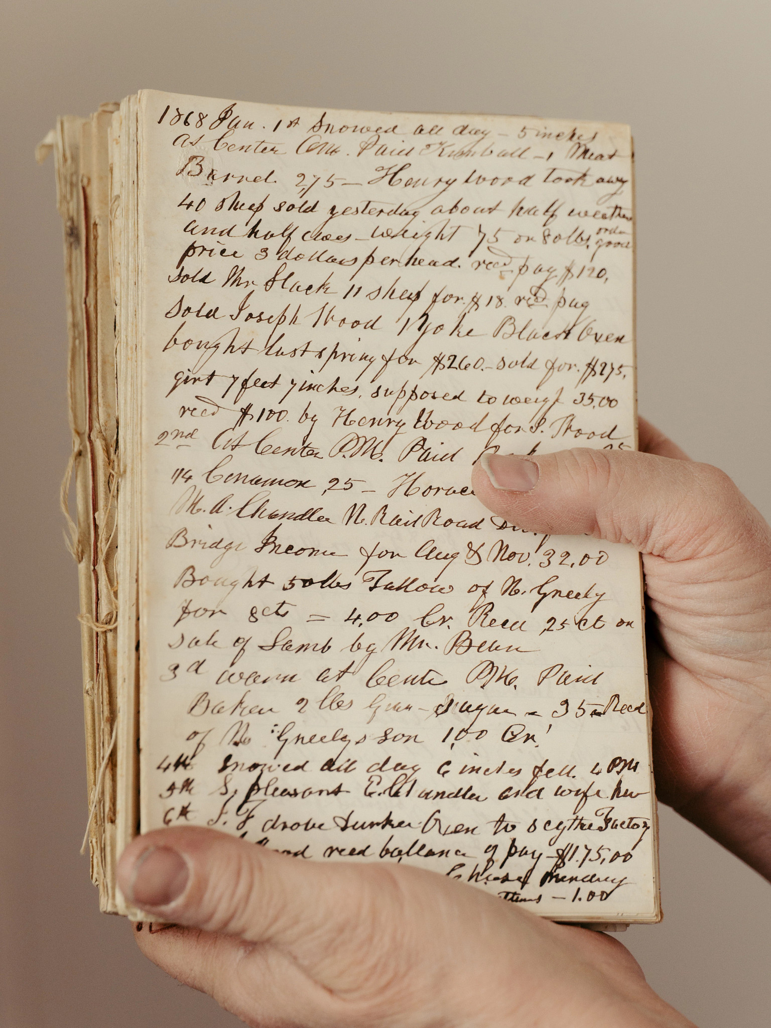 pages of a journal