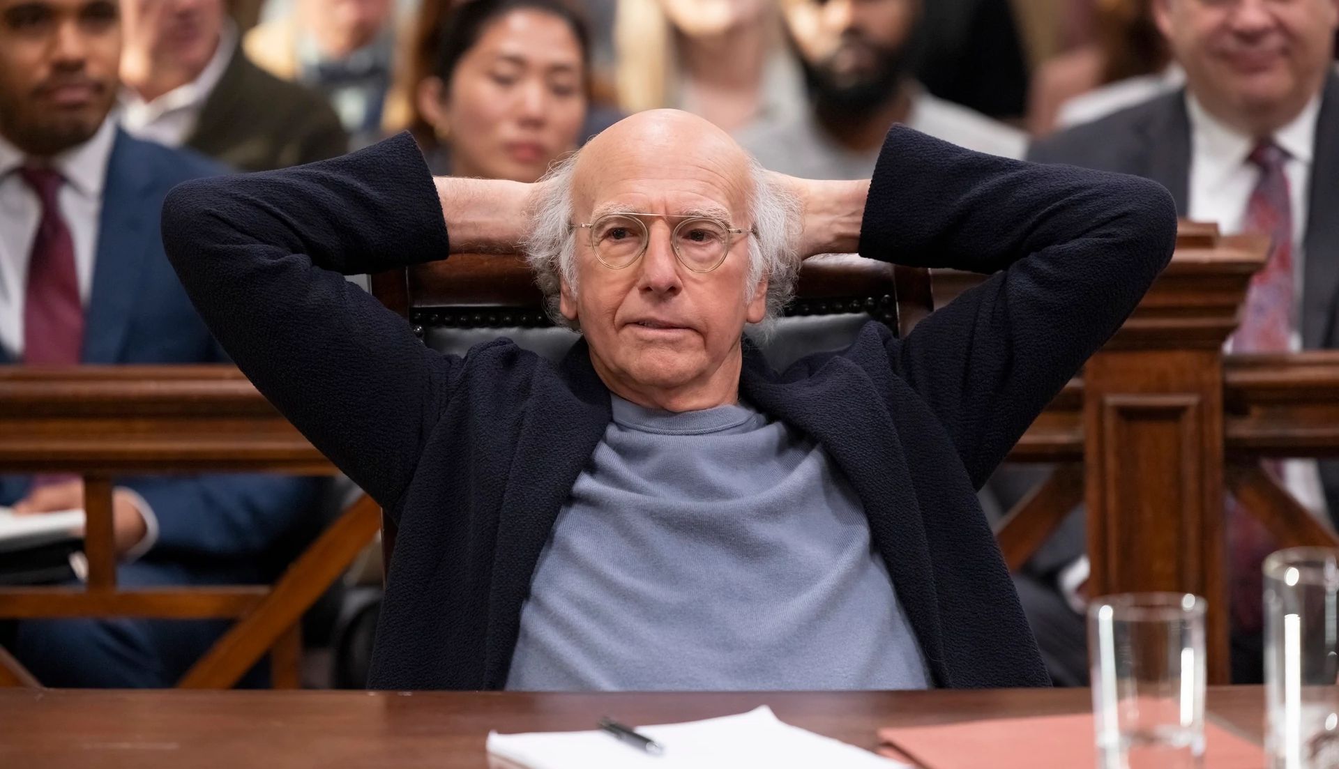 Larry David in "Curb Your Enthusiasm" Larry David in a still from Curb Your Enthusiasm