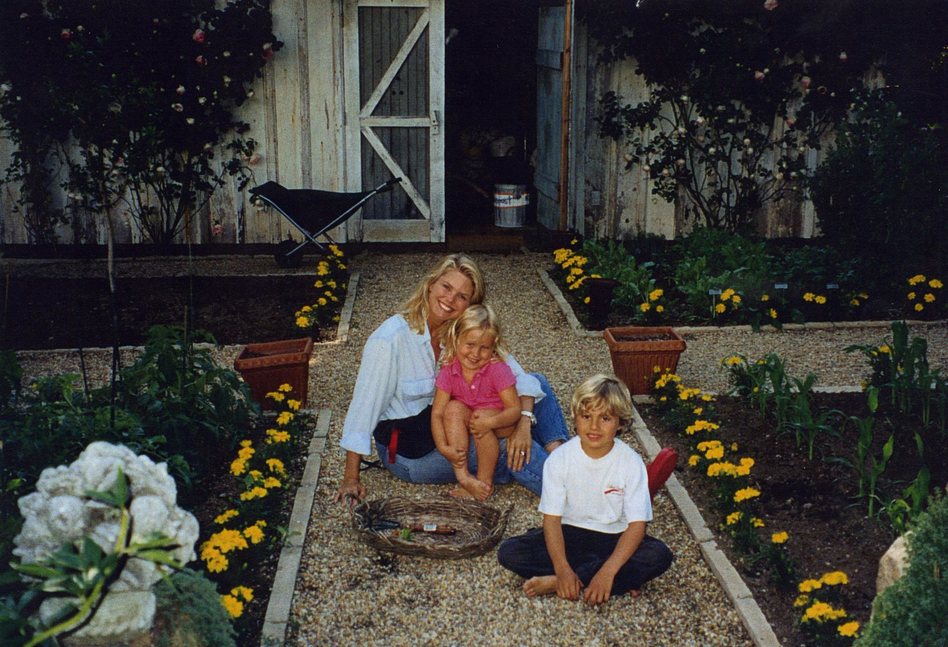 Interview With Christie Brinkley Brinkley with her kids