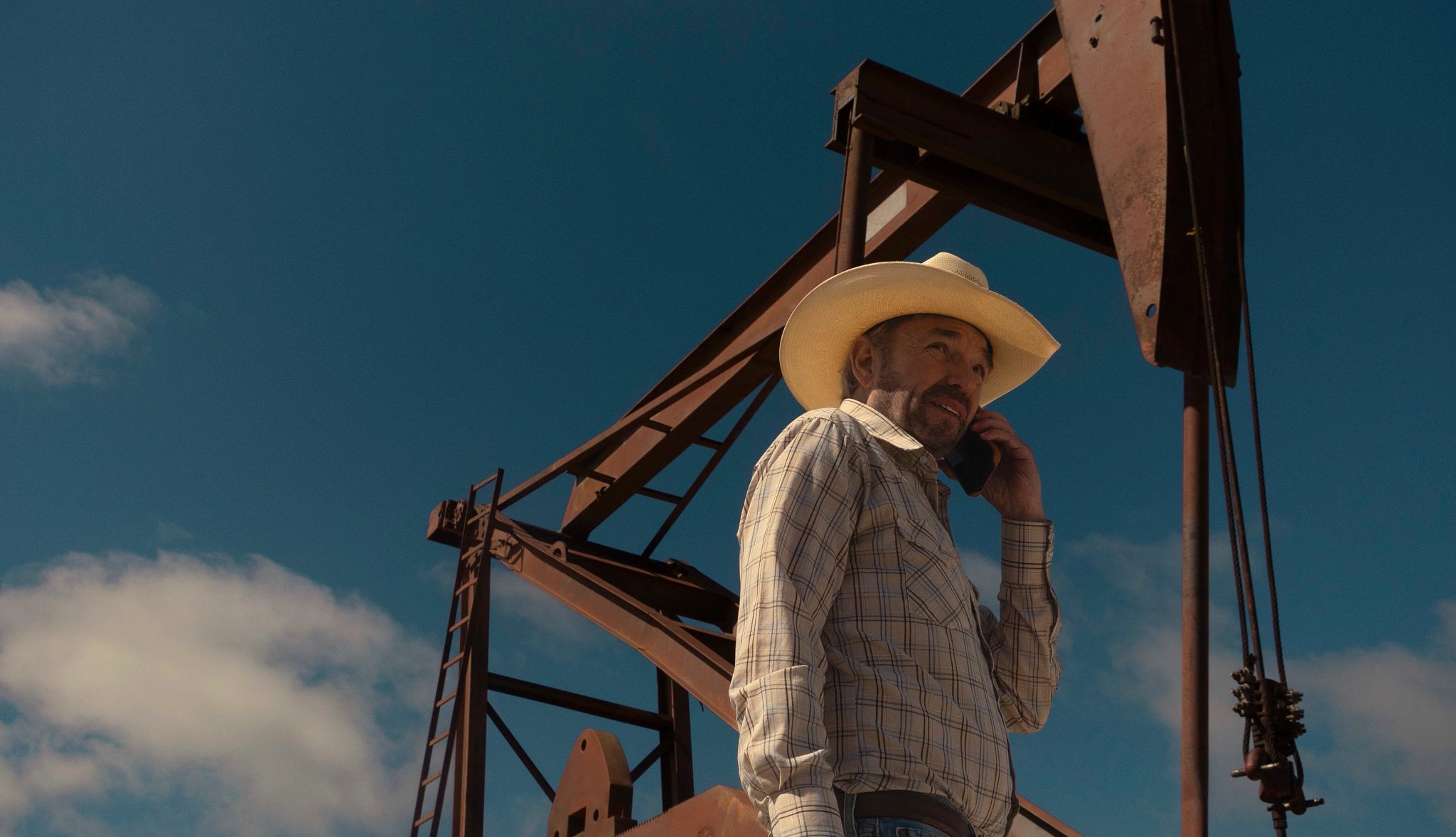 Billy Bob Thornton stars as Tommy Norris in "Landman," Billy Bob Thornton stars as Tommy Norris in "Landman,"
