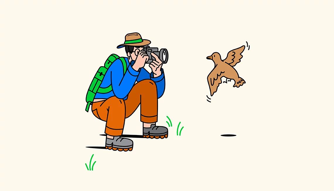 Get in Shape Without the Gym bird watching
