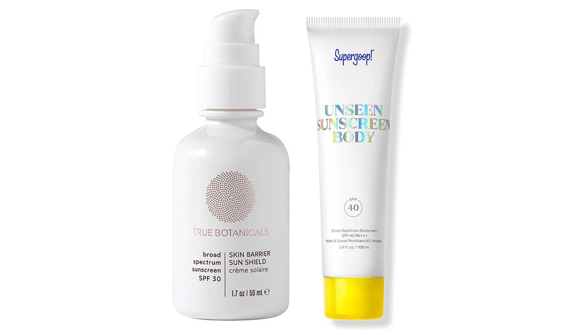 The Worst Beach Day Mistakes for Women Over 50 sun protection products